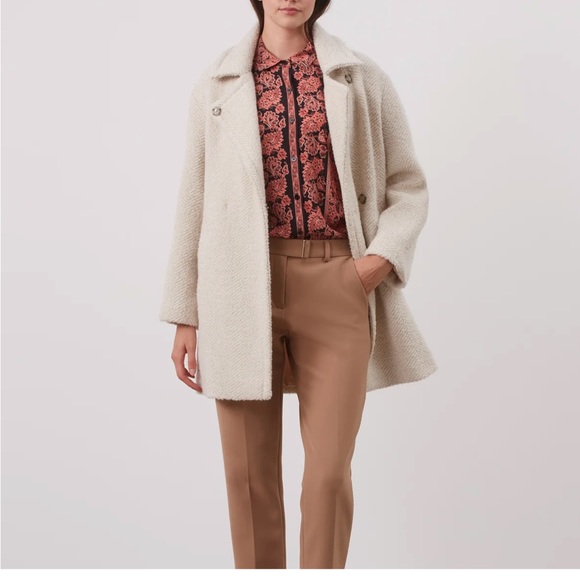 NWT Gerard Darel Paris Soline Wool Mohair Jacket Coat (SOLD OUT!!!!!!!!) - Picture 10 of 15